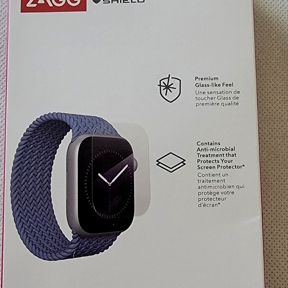 ZAGG Invisible Sheild Apple Watch Screen Protector 44mm - Clear - Picture 2 of 11